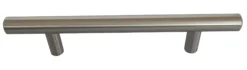 Satin Nickel Effect Furniture Handle (L)155mm