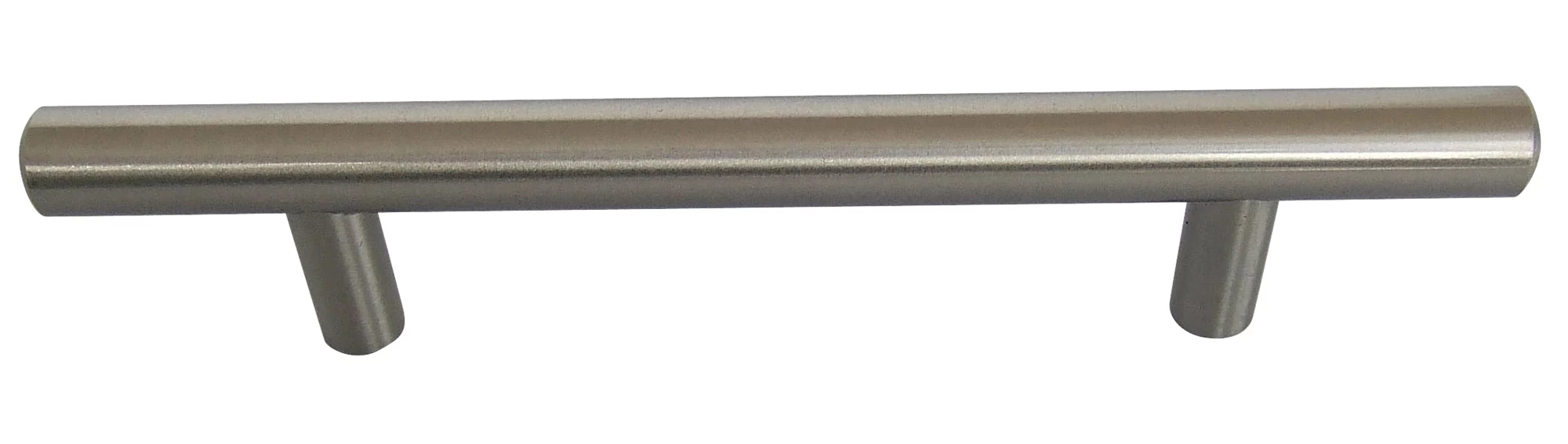 Satin Nickel Effect Furniture Handle (L)155mm 3 Satin Nickel Effect Furniture Handle (L)155mm