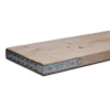 Sawn Softwood Scaffold Board (L)2.4m (W)0.23m (T)38mm , Pack Of 3 30780g