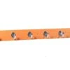 Single 6 Hook Rail, (L)670mm