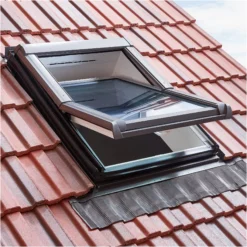 Site Premium Anthracite Aluminium Alloy Centre Pivot Roof Window, (H)980mm (W)780mm -WoodDepot Shop site premium anthracite aluminium alloy centre pivot roof window h 980mm w 780mm3663602629009 03bq