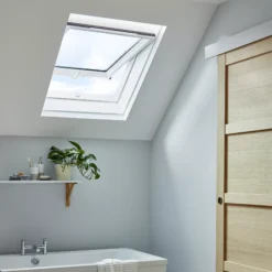 Site Premium Anthracite Aluminium Alloy Centre Pivot Roof Window, (H)980mm (W)780mm -WoodDepot Shop site premium anthracite aluminium alloy centre pivot roof window h 980mm w 780mm3663602629009 05bq