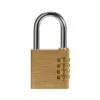 Smith & Locke Brass Combination Padlock (W)50mm 2 Smith & Locke Brass Combination Padlock (W)50mm -WoodDepot Shop smith locke brass combination padlock w 50mm3663602833956 01bq