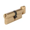 Smith & Locke Brass Single Euro Thumbturn Cylinder Lock, (L)80mm (W)33mm -WoodDepot Shop smith locke brass single euro thumbturn cylinder lock l 80mm w 33mm3663602835356 01bq