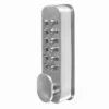 Smith & Locke Grey Zinc Alloy 4-6 Digit Push-button Lock