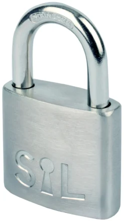 Smith & Locke Stainless Steel Cylinder Open Shackle Padlock (W)40mm -WoodDepot Shop smith locke stainless steel cylinder open shackle padlock w 40mm3663602833833 01c
