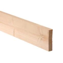Smooth Planed Square Edge Spruce Timber (L)2.4m (W)70mm (T)18mm, Pack Of 8 253241