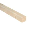 Smooth Round Edge Whitewood Spruce Stick Timber (L)2.4m (W)38mm (T)38mm, Pack Of 8 -WoodDepot Shop smooth round edge whitewood spruce stick timber l 2 4m w 38mm t 38mm pack of 85022652847227 03c bq