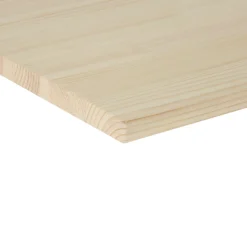 Square Edge Clear Pine Furniture Board, (L)1.2m (W)200mm (T)18mm
