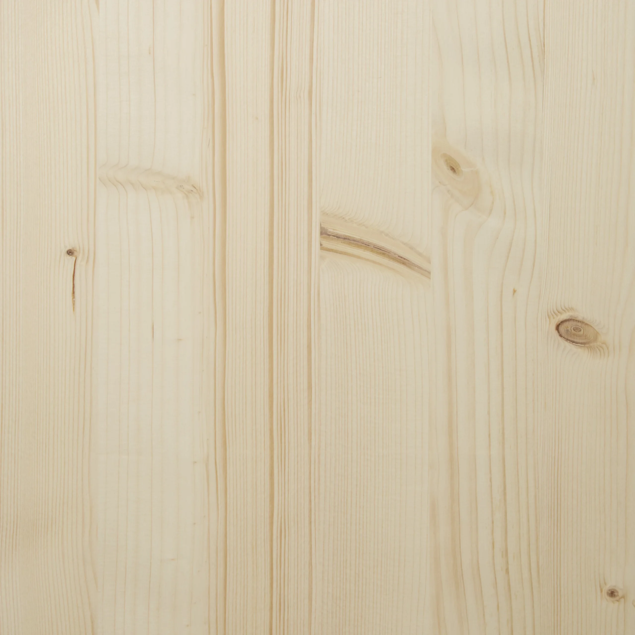 Square Edge Knotty Pine Furniture Board, (L)1.2m (W)200mm (T)18mm 4 Square Edge Knotty Pine Furniture Board, (L)1.2m (W)200mm (T)18mm - Image 2