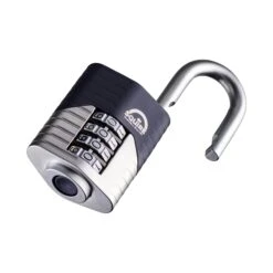 Squire Blue Boron Steel Combination Padlock (W)46mm