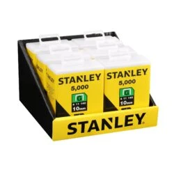 Stanley Heavy Duty Staples (H)10mm, Pack Of 5000 -WoodDepot Shop stanley heavy duty staples h 10mm pack of 50003253561050657 02c