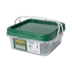 Timbadeck PZ Double-countersunk Carbon Steel Decking Multipurpose Screw (Dia)4.5mm (L)65mm, Pack Of 1300 -WoodDepot Shop timbadeck pz double countersunk carbon steel decking multipurpose screw dia 4 5mm l 65mm pack of 13005052931058808 08c