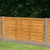 Traditional Lap 3ft Wooden Fence Panel (W)1.83m (H)0.91m