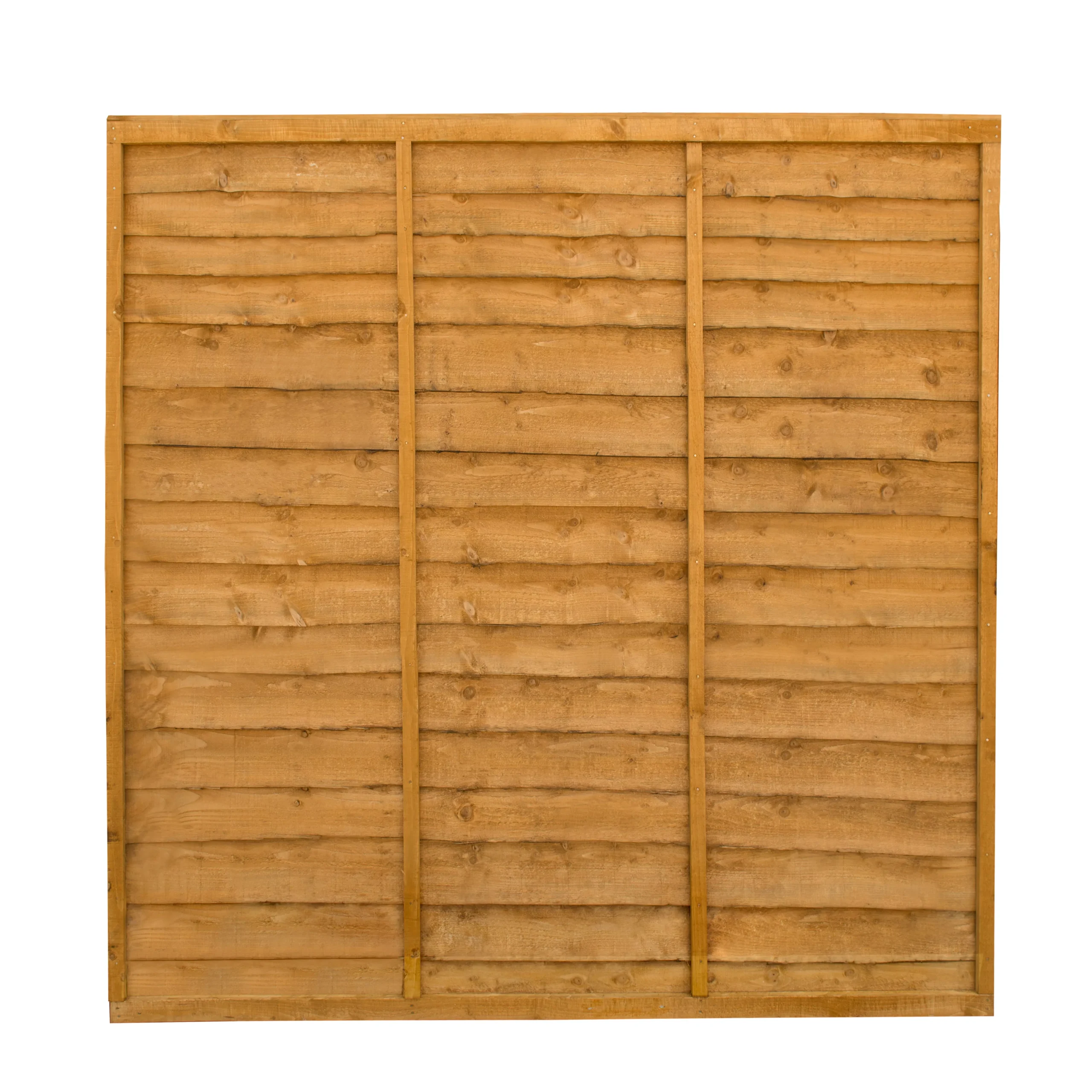 Traditional Lap 6ft Wooden Fence Panel (W)1.83m (H)1.83m 8 Traditional Lap 6ft Wooden Fence Panel (W)1.83m (H)1.83m - Image 6