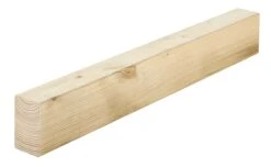 Treated Smooth Round Edge Redwood Pine Carcassing Timber (L)2.4m (W)70mm (T)45mm, Pack Of 6