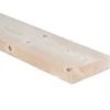 Treated Smooth Round Edge Whitewood Spruce CLS Timber (L)2.4m (W)140mm (T)38mm, Pack Of 3