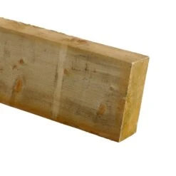 Treated Spruce Timber (L)2.4m (W)100mm (T)47mm, Pack Of 4 253232