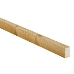 Treated Spruce Timber (L)2.4m (W)38mm (T)25mm, Pack Of 16 253235