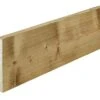 Treated Whitewood Spruce Timber (L)2.4m (W)100mm (T)22mm, Pack Of 8
