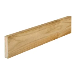 Treated Whitewood Spruce Timber (L)2.4m (W)75mm (T)22mm, Pack Of 12