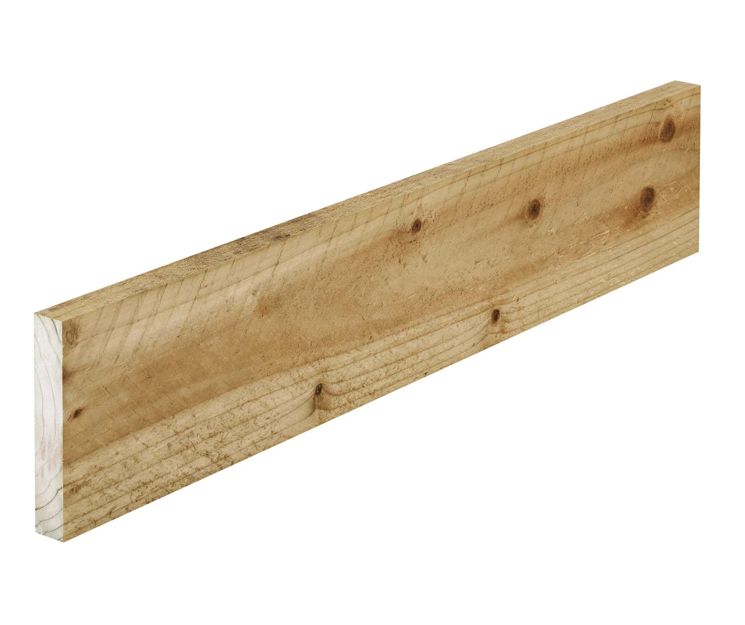 Treated Whitewood Timber (L)1.8m (W)100mm (T)22mm, Pack Of 8 3 Treated Whitewood Timber (L)1.8m (W)100mm (T)22mm, Pack Of 8