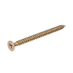 Turbo Gold PZ Double Self-countersunk Carbon Steel (C1022) Screws Trade Case, Set Of 1000