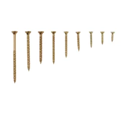 TurboDrive Assorted Wood Screw PZ Double-countersunk Yellow-passivated Carbon Steel Screw, Pack Of 1200 -WoodDepot Shop turbodrive assorted wood screw pz double countersunk yellow passivated carbon steel screw pack of 12003663602751946 05bq