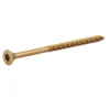 TurboDrive TX Double-countersunk Yellow-passivated Steel Wood Screw (Dia)5mm (L)80mm, Pack Of 200 -WoodDepot Shop turbodrive tx double countersunk yellow passivated steel wood screw dia 5mm l 80mm pack of 2003663602747994 03bq