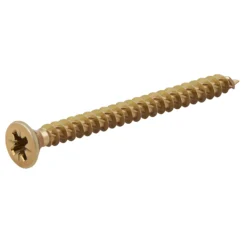 TurboDrive Yellow-passivated Steel Screw (Dia)3.5mm (L)40mm, Pack Of 500