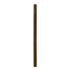 UC4 Brown Square Wooden Fence Post (H)2.1m (W)75mm, Pack Of 4