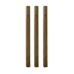 UC4 Green Square Wooden Fence Post (H)1.8m (W)100mm, Pack Of 3 7 UC4 Green Square Wooden Fence Post (H)1.8m (W)100mm, Pack Of 3 -WoodDepot Shop uc4 green square wooden fence post h 1 8m w 100mm pack of 35013053161425 10c bq