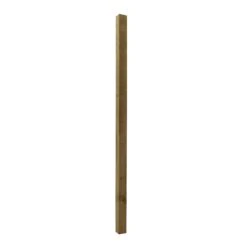 UC4 Green Square Wooden Fence Post (H)2.1m (W)75mm, Pack Of 4
