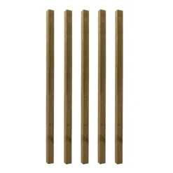 UC4 Green Square Wooden Fence Post (H)2.1m (W)75mm, Pack Of 5 7 UC4 Green Square Wooden Fence Post (H)2.1m (W)75mm, Pack Of 5 -WoodDepot Shop uc4 green square wooden fence post h 2 1m w 75mm pack of 55013053161289 10c bq