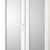 Weston 1 Lite Glazed White UPVC External Patio Door Set, (H)2055mm (W)1190mm -WoodDepot Shop weston 1 lite glazed white upvc external patio door set h 2055mm w 1190mm5057741380408 02c bq