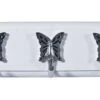 White Butterfly 3 Hook Rail, (L)220mm -WoodDepot Shop white butterfly 3 hook rail l 220mm05250059 02c bq