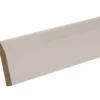 White MDF Chamfered Skirting Board (L)2.4m (W)94mm (T)14.5mm, Pack Of 4 -WoodDepot Shop white mdf chamfered skirting board l 2 4m w 94mm t 14 5mm pack of 43663602049159 02bq