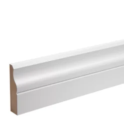 White MDF Ogee Architrave (L)2.18m (W)69mm (T)18mm, Pack Of 5
