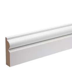 White MDF Torus Architrave (L)2.18m (W)69mm (T)18mm, Pack Of 5