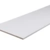 White Semi Edged Chipboard Furniture Board, (L)2.5m (W)400mm (T)18mm