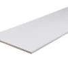 White Semi Edged Chipboard Furniture Board, (L)2.5m (W)600mm (T)18mm