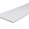 White Semi Edged Chipboard Furniture Board, (L)2m (W)600mm (T)16mm