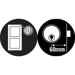 Yale Chrome Effect LH & RH Deadlock Night Latch, (H)70mm (W)93mm 5 Yale Chrome Effect LH & RH Deadlock Night Latch, (H)70mm (W)93mm -WoodDepot Shop yale chrome effect lh rh deadlock night latch h 70mm w 93mm5010608992404 01t