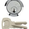 Yale High Security Chrome-plated Metal Single Rim Cylinder Lock, (L)42mm -WoodDepot Shop yale high security chrome plated metal single rim cylinder lock l 42mm5010609032826 07c