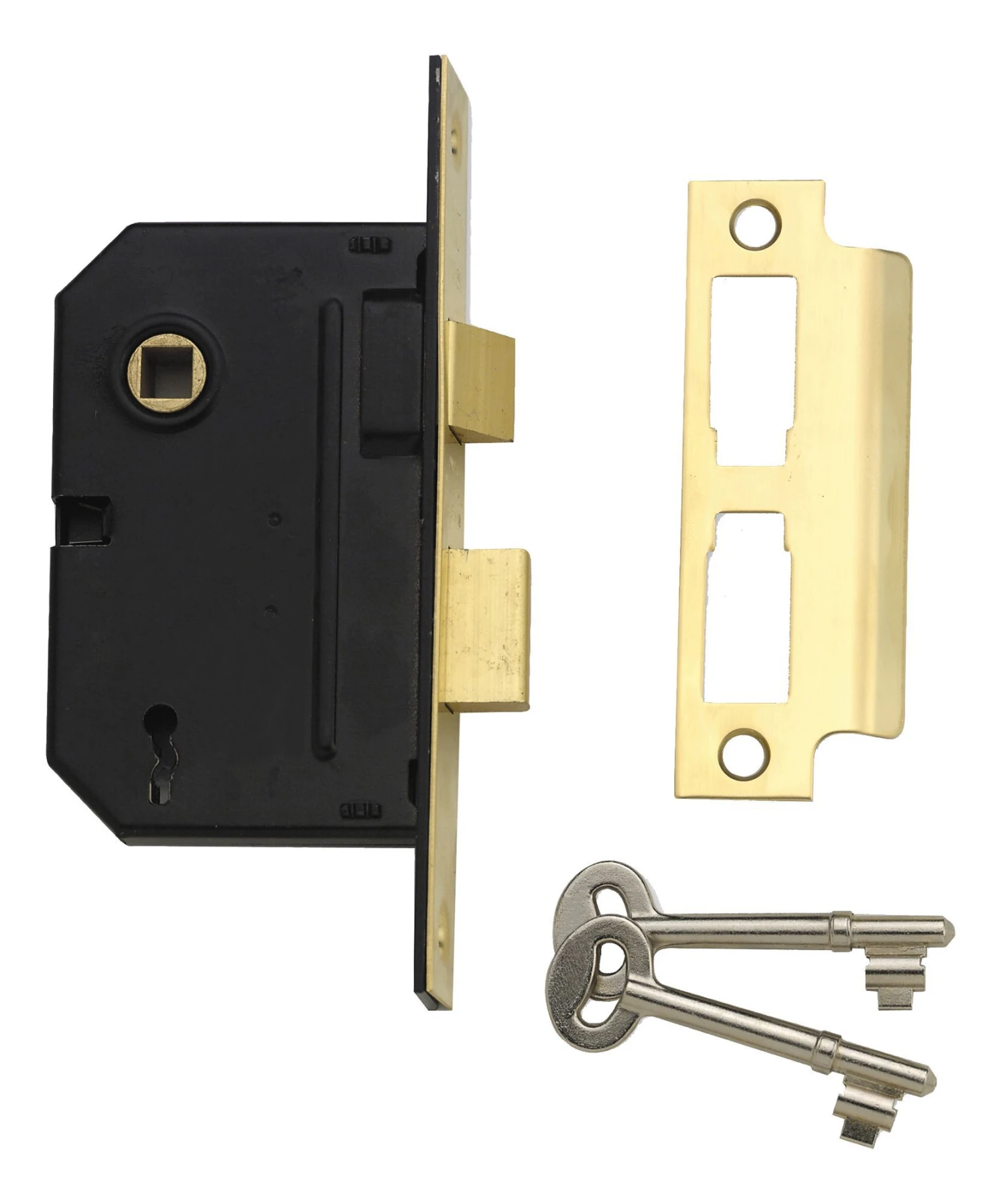 Yale PM320 3IN 76mm Chrome Effect Metal 3 Lever Sashlock 3 Yale PM320 3IN 76mm Chrome Effect Metal 3 Lever Sashlock