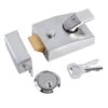 Yale Satin Chrome Effect Deadlock Night Latch, (H)70mm (W)100mm 2 Yale Satin Chrome Effect Deadlock Night Latch, (H)70mm (W)100mm -WoodDepot Shop yale satin chrome effect deadlock night latch h 70mm w 100mm5011802209794 07c