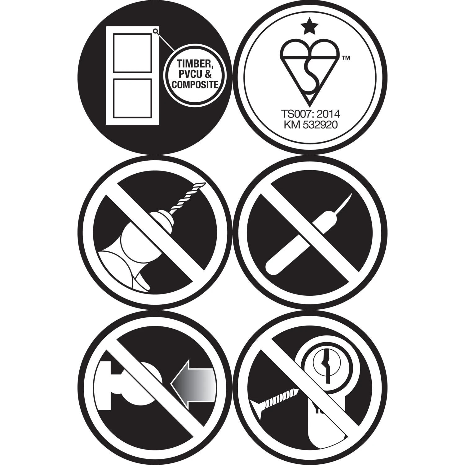 Yale Satin Nickel Effect Single Euro Cylinder Lock, (L)95mm (W)29mm 4 Yale Satin Nickel Effect Single Euro Cylinder Lock, (L)95mm (W)29mm - Image 2