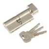 Yale Satin Nickel-plated Single Euro Thumbturn Cylinder Lock, (L)80mm (W)29mm -WoodDepot Shop yale satin nickel plated single euro thumbturn cylinder lock l 80mm w 29mm5010609305401 02bq