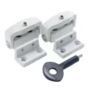 Yale White Metal Window Toggle Lock, Pack Of 2 -WoodDepot Shop yale white metal window toggle lock pack of 25010608211307 07c