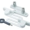 Yale White Metal Window Ventilation Lock, Pack Of 2